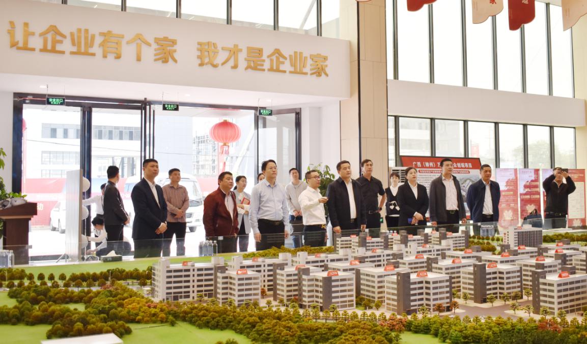 市领导带队调研标准厂房项目建设情况并现场协调解决问题